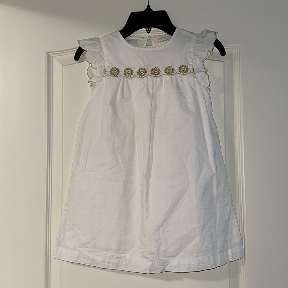 White j-crew dress , size 5